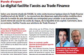 Digitalisation du Trade Finance